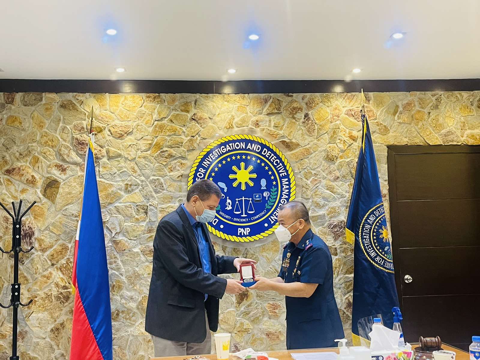 Courtesy Call of Hanns Seidel Foundation to PMGEN ARNEL B ESCOBAL, The Director for Investigation and Detective Management (TDIDM)