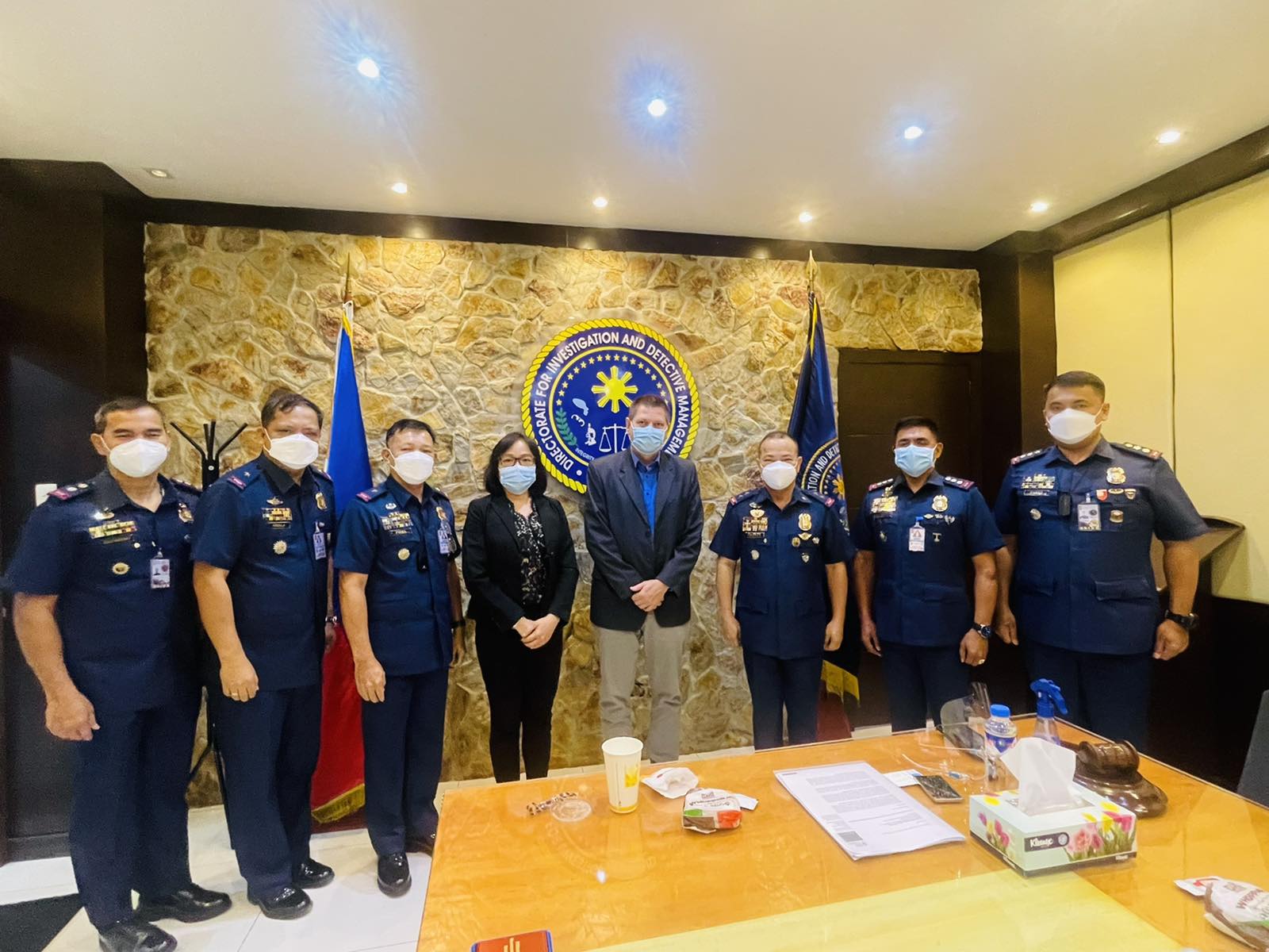 Courtesy Call of Hanns Seidel Foundation to PMGEN ARNEL B ESCOBAL, The Director for Investigation and Detective Management (TDIDM)